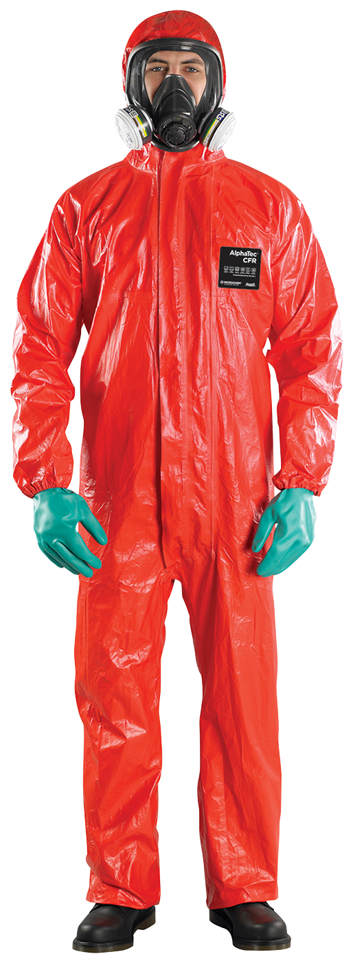 Disposable coverall Ansell AlphaTec CFR B&B Safety Skydda